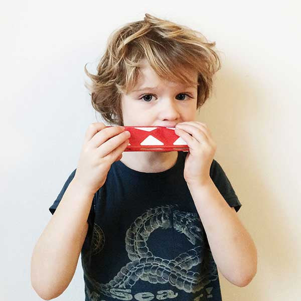 Boy with Harmonica