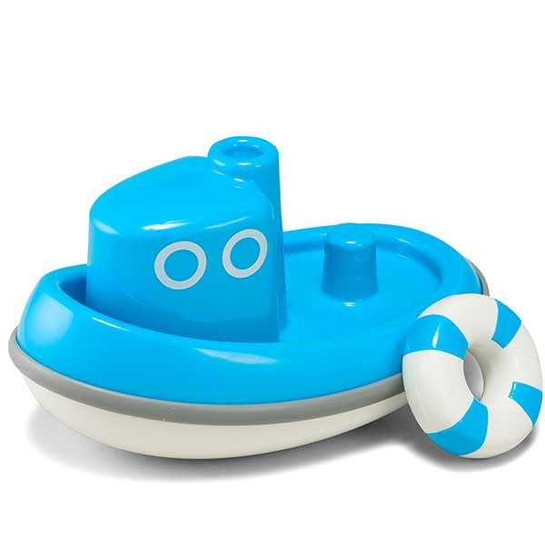 Blue Tug Boat Bath Toy