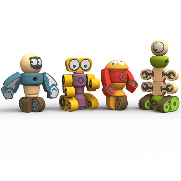 Wooden Robots