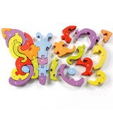 butterfly wooden puzzle