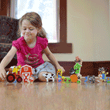 Farm Puzzle and Play Set for Preschoolers
