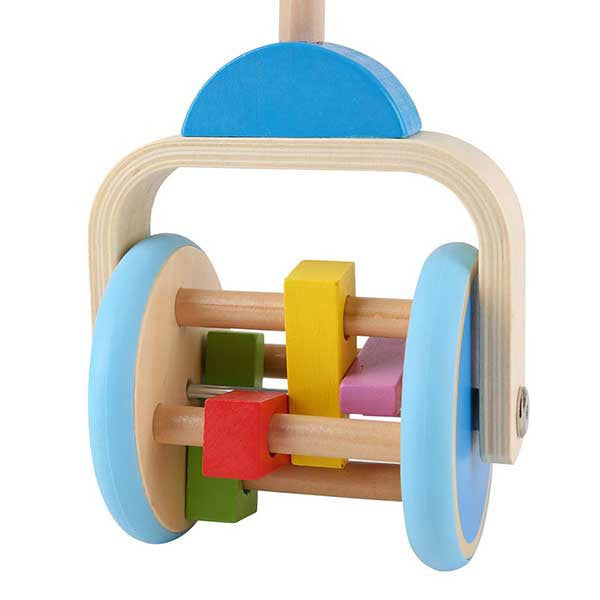 Lawnmower push and pull toy for toddlers