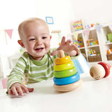 Baby with Stacking Toy