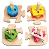 Colorful peg puzzle for children