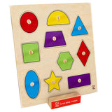 Wooden Geometrics Shape Puzzle for Toddlers