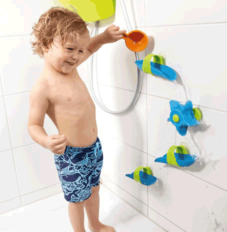 Basic Bathtub Water Track Set Sweetpea Toys