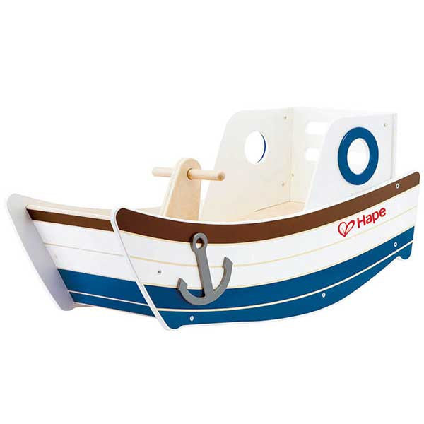 Wooden Rocking Boat Toy