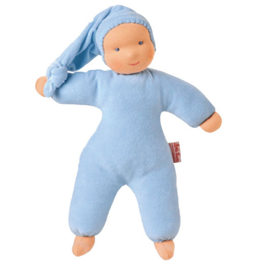 Boys Cuddly Doll in Blue