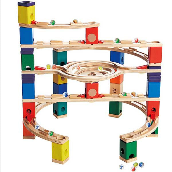 Loop Marble Ran Loop de Loop Wooden Marble Run